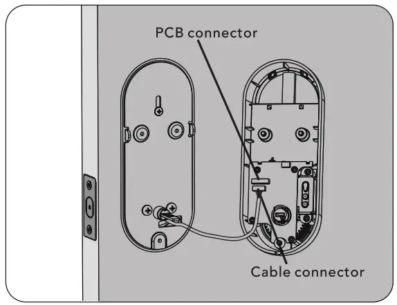 hugolog HU01 Digital Deadbolt - installation 8