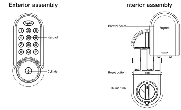 hugolog HU01 Digital Deadbolt - part 2