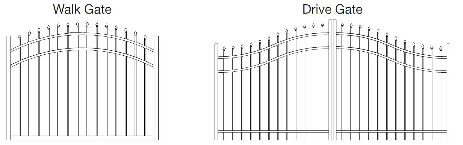 barrette-outdoor-living-ALUMINUM-FENCE-GATE-fig1