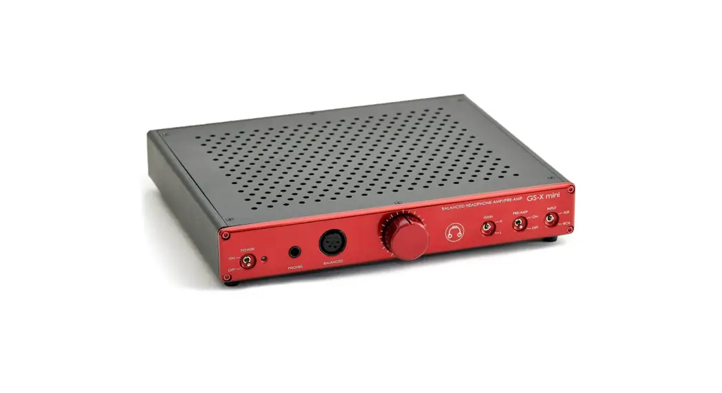 Headamp Gs-x Mini Balanced Headphone Amplifier/pre-amplifier Owner's Manual Headamp Gs-x Mini Balanced Headphone Amplifier/pre-amplifier Owner's Manual