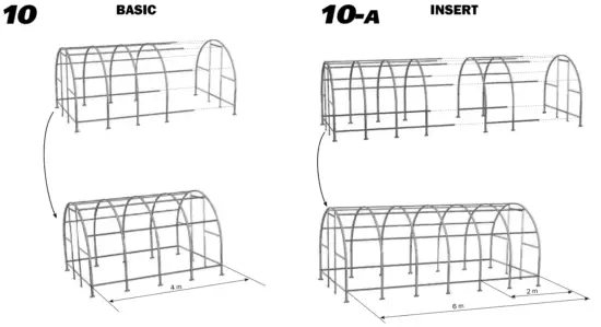 DANCOVER Greenhouse Polycarbonate TITAN Arch 60 - fig5
