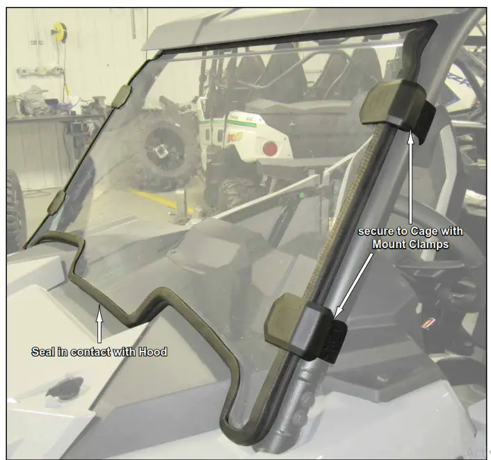 SUPERATV Polaris RZR Trail Windshield Seal