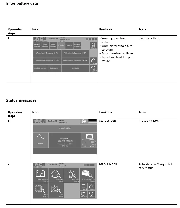 EATON 40071361780 Battery Block Monitoring 7