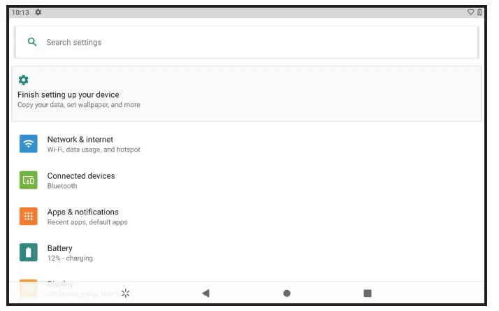 onn 100003562 10.1 Inch 32 GB Memory Android Tablet Pro- fig 9