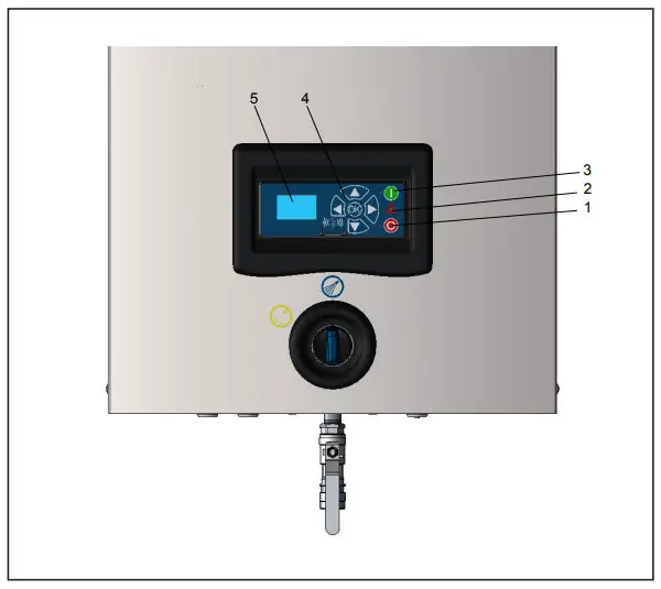 nilfiskfood HYBRID P MU421 Control Panel for Hybrid Units - figure 1