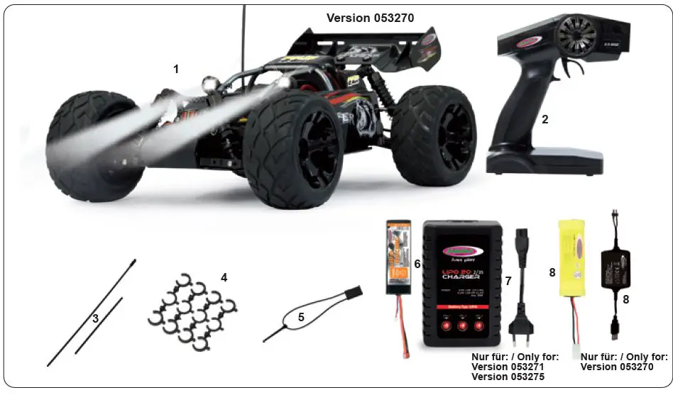 JAMARA EPBL 24 GHz Splinter Desertbuggy 1