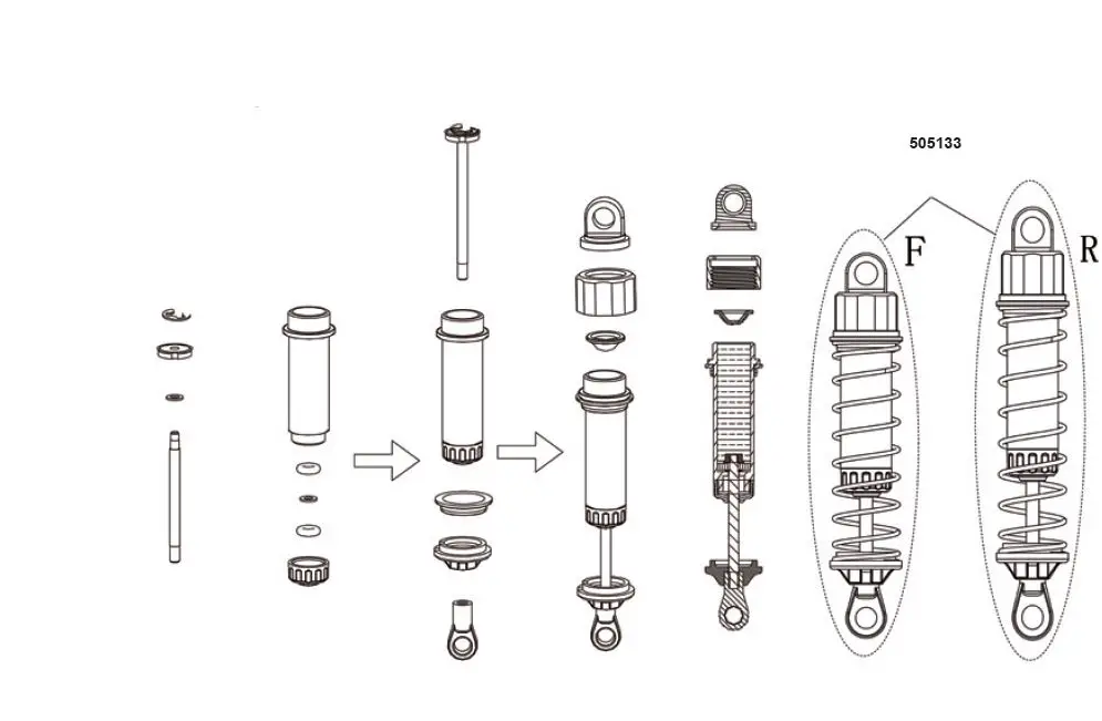 JAMARA EPBL 24 GHz Splinter Desertbuggy 278