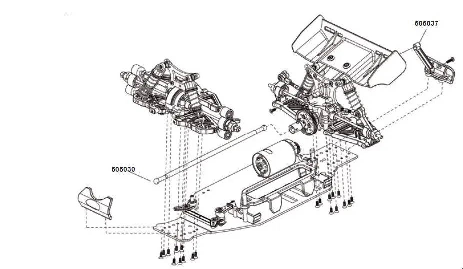JAMARA EPBL 24 GHz Splinter Desertbuggy 53