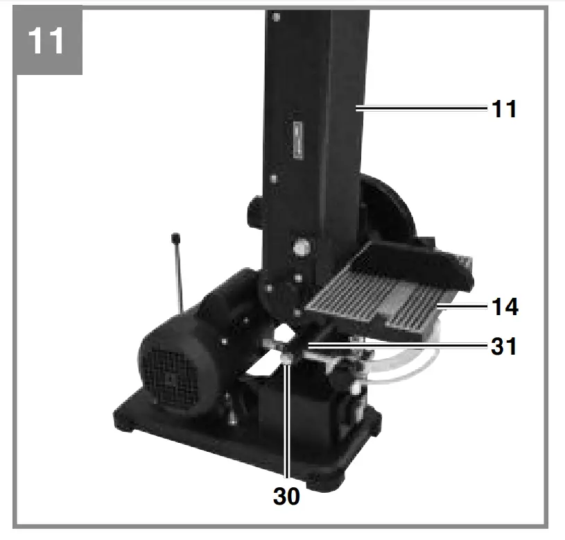 Einhell TC-US 400 Sander Bench Overview