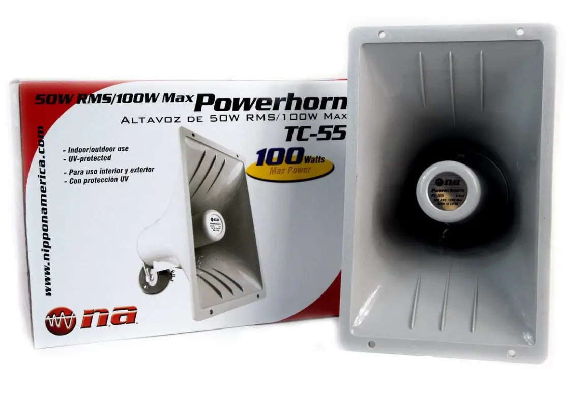 Nippon-America -Power-Horn-Speaker-100W-Indoor-Outdoor-imgg