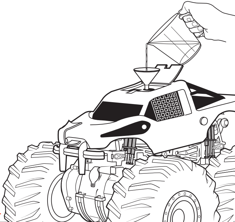 NEW BRIGHT 61061U Snake Bite Battery Radio Control Monster Truck- 1