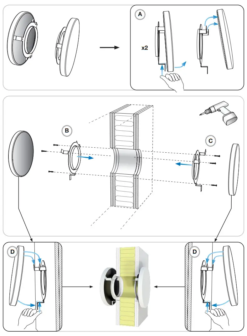 Lindab OLC Acoustic Transfer Grill - fig 3