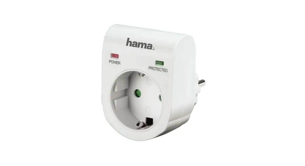 Hama 00047771 Over Voltage Protection Adapter Instruction Manual