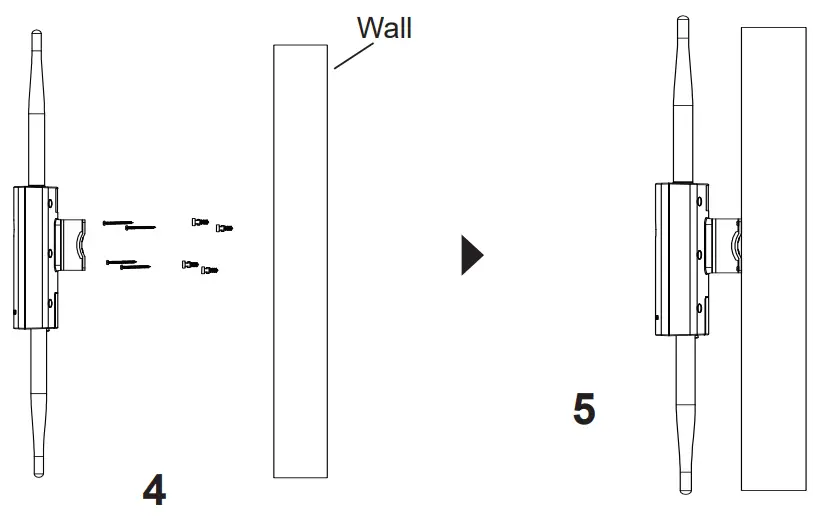 GRANDSTREAM GWN7664LR High Performance Outdoor Long Range Wi Fi 6 Access Point- anchors
