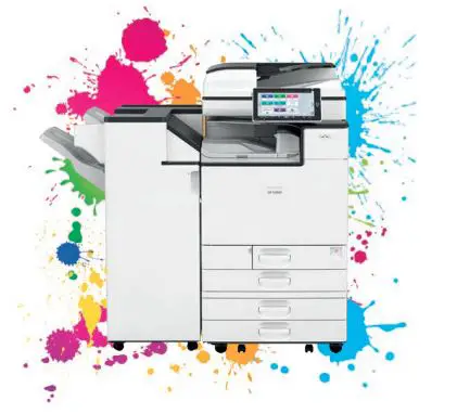 RICOH IM C3000 Full Colour Multi Function Printer-4