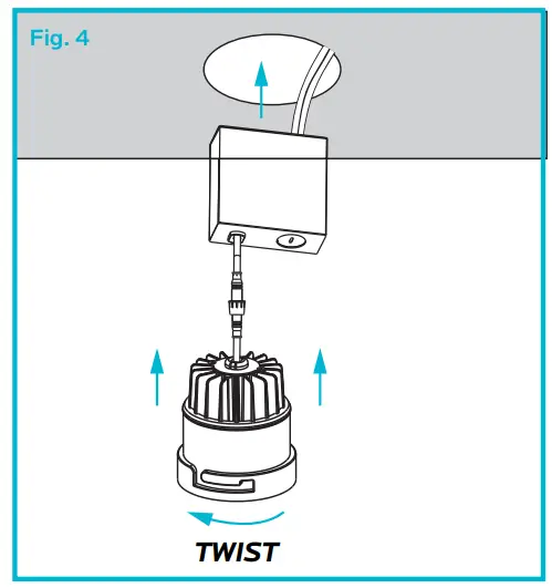 LUXRITE LR24920 4 Inch 5 CCT Trimless Recessed Downlight - Fig2