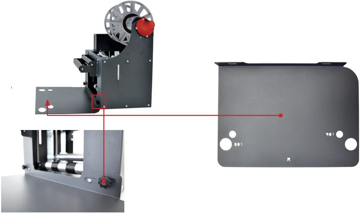 DPR MCH51URXL Motorized core holder XL step 02