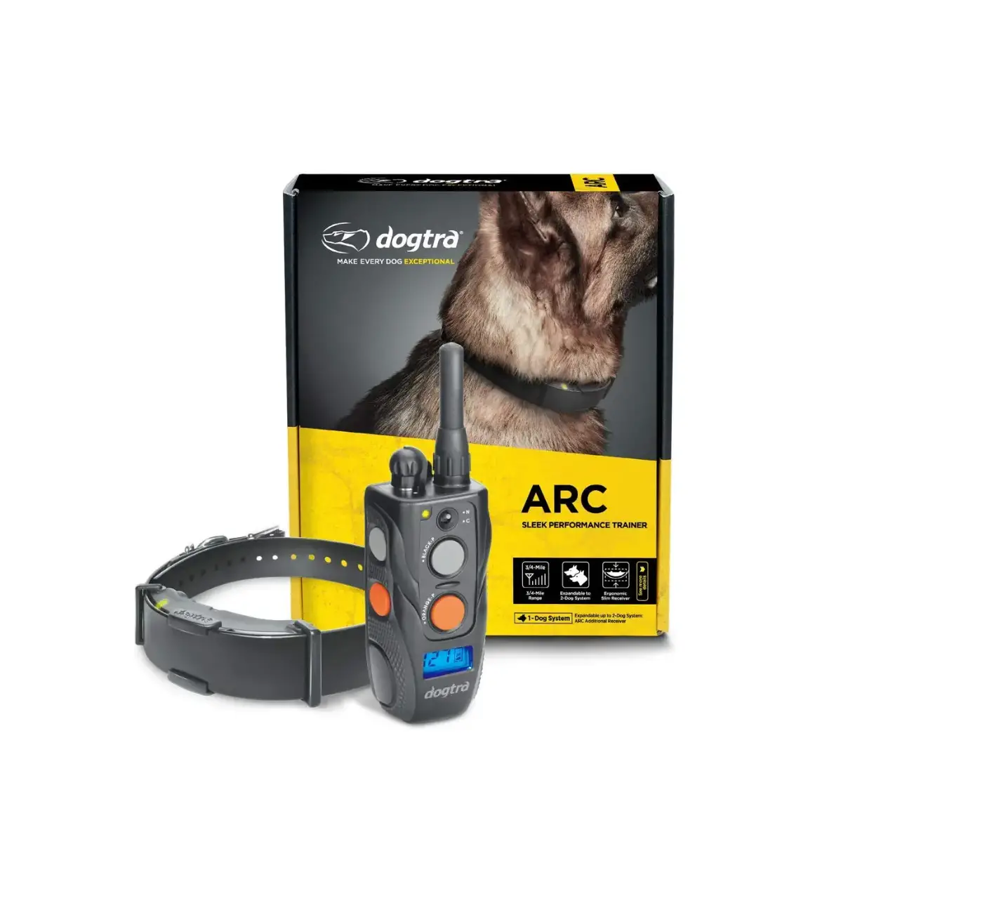 Dogtra Arc Slim Ergonomic 3/4-mile Remote Dog Training User Manual