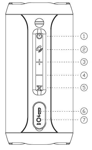COVERY-M6Pro-Portable-Waterproof-Bluetooth-IPX67-Speaker-fig-3