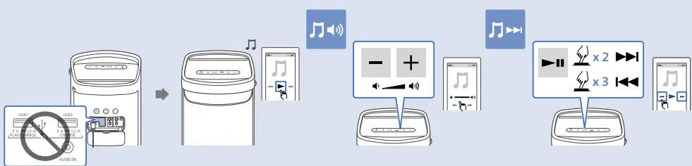 Sony-SRS-XP700 X-Series-Wireless-Portable-BLUETOOTH-Karaoke-Party-Speaker-Fig-3