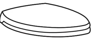 TOTO Carolina Elongated Toilet in Sedona Beige - parts 1