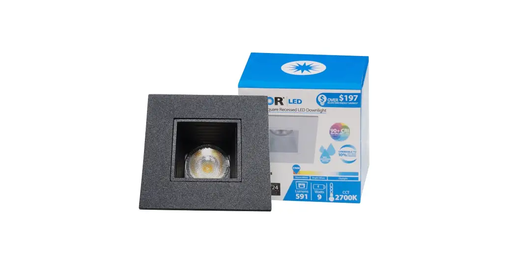 Nicor Dqr2-10-120-3k-ob-bf Led Recessed Downlight User Manual