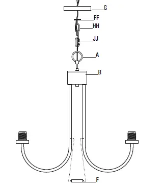 HAMPTON BAY EHD82620-1-5-Kendall-Manor-5-Light-Brushed-Nickel-Dining-Room-Chandelier-6