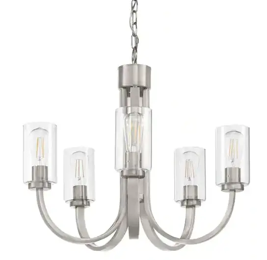 HAMPTON BAY EHD82620-1-5-Kendall-Manor-5-Light-Brushed-Nickel-Dining-Room-Chandelier-product-image