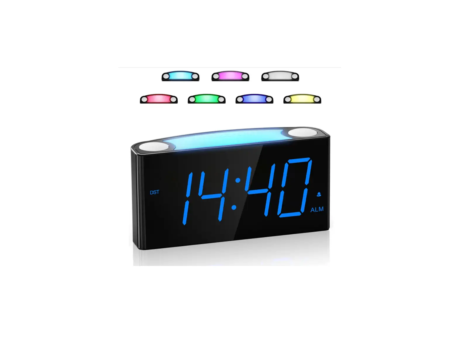 Mesqool Mql-cr1008-blue Digital Alarm Clock For Bedroom Instruction Manual Mesqool Mql-cr1008-blue Digital Alarm Clock For Bedroom Instruction Manual