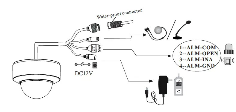 speco technologies O4iD1 4MP Outdoor Network Dome Camera 3