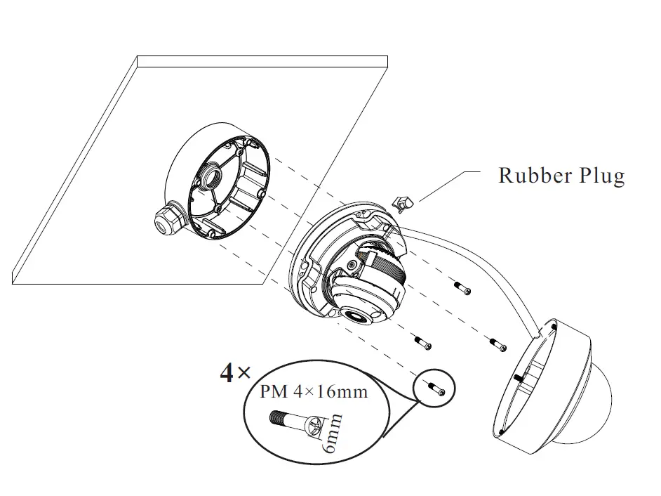 speco technologies O4iD1 4MP Outdoor Network Dome Camera 8