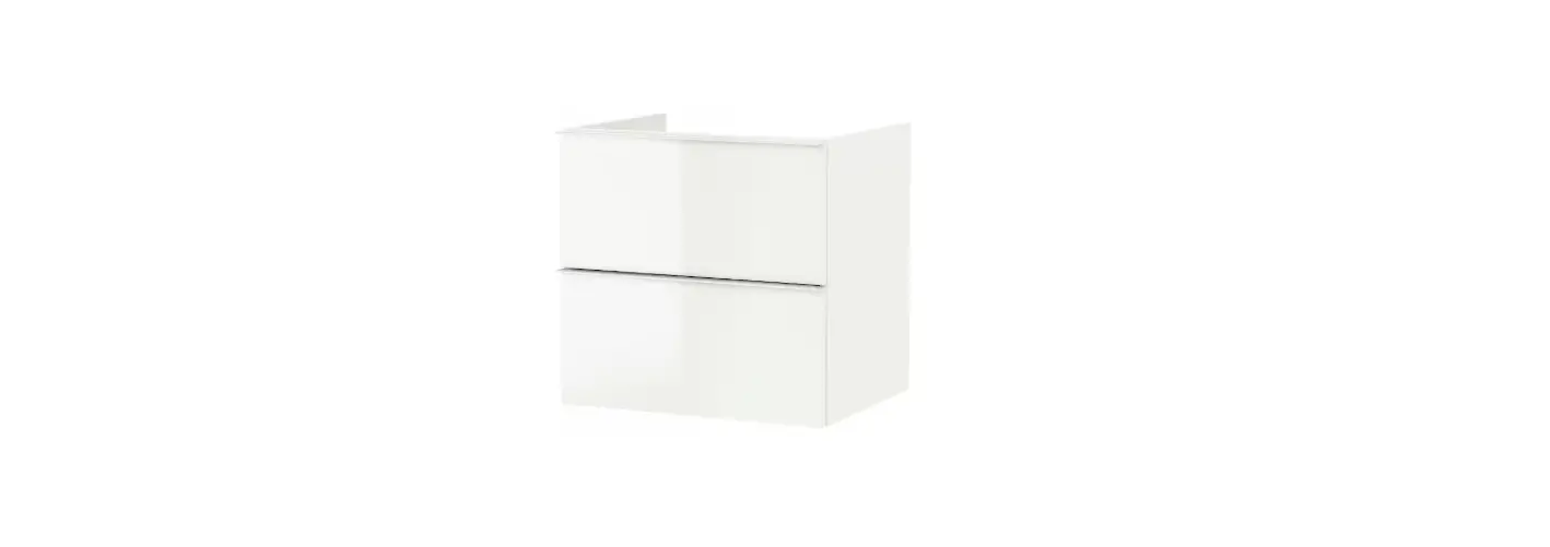 Ikea Godmorgon Wash-stand With 2 Drawers High-gloss White 60x47x58 Cm Instruction Manual Ikea Godmorgon Wash-stand With 2 Drawers High-gloss White 60x47x58 Cm Instruction Manual
