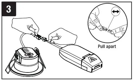 AURORA AU R6CS Colour Switchable 6W Fire Rated Downlight - Product Overview 2