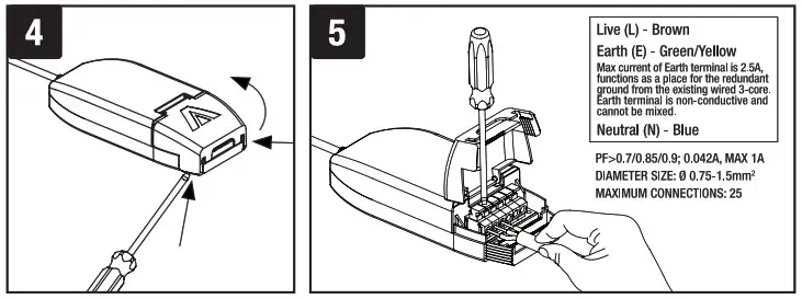 AURORA AU R6CS Colour Switchable 6W Fire Rated Downlight - Product Overview 3