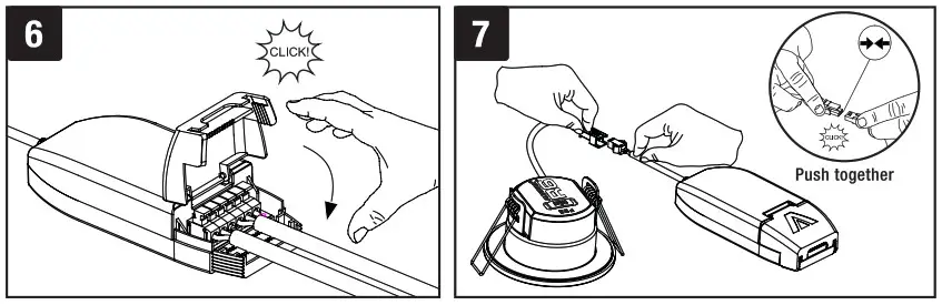 AURORA AU R6CS Colour Switchable 6W Fire Rated Downlight - Product Overview 4