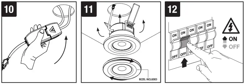 AURORA AU R6CS Colour Switchable 6W Fire Rated Downlight - Product Overview 6
