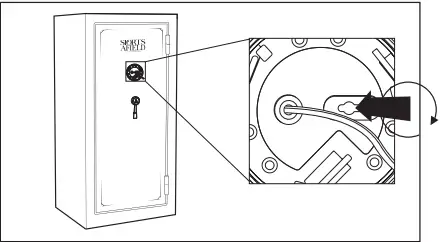 Sports Afield SA5524-BG Journey 30-Gun Electronic Keypad Gun Safe A_Step 2