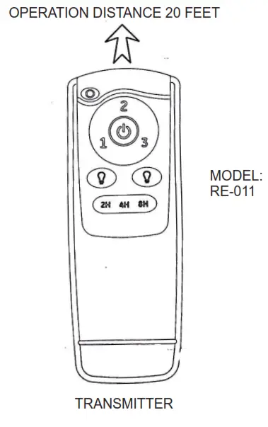 ParrotUncle F3508A110V Indoor Chrome Retractable Crystal Chandelier Ceiling Fan - Fig12