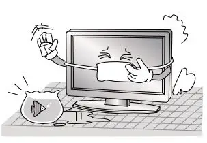 CHiQ U50G7H 4K UHD Smart Android LED TV User Manual - Do not use this apparatus near water