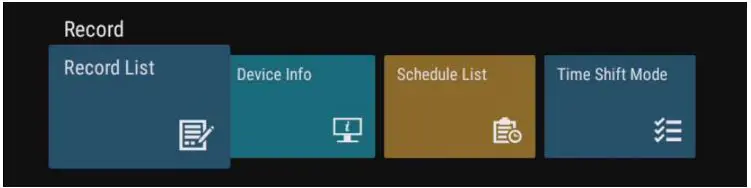 CHiQ U50G7H 4K UHD Smart Android LED TV User Manual - PVR
