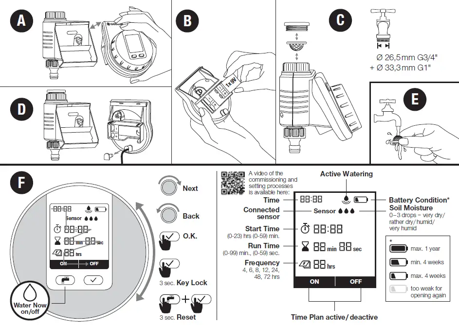 GARDENA 1890 Water Control Flex 1