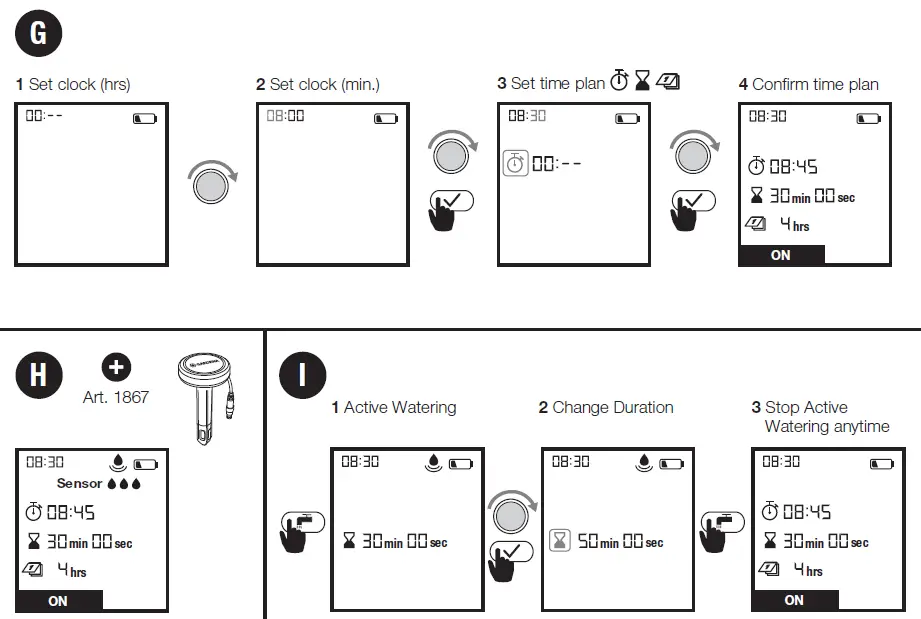 GARDENA 1890 Water Control Flex 2