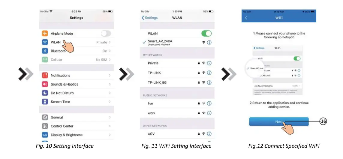 EVOHEAT HiTemp WiFi App - figure10,11,12