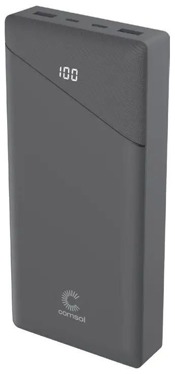 comsol PPD30BK 30000mAh USB-C PD Power Bank Charger