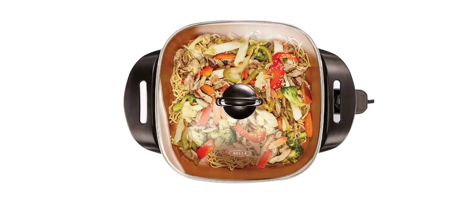 Bella Electric Ceramic Titanium Skillet Instruction Guide