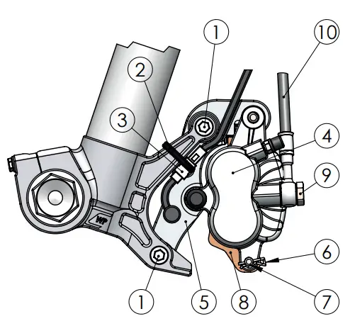 Moto-Master-MM210110-MXC-Factory-Racing-Rear-Caliper-FIG 1