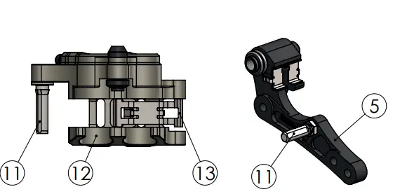 Moto-Master-MM210110-MXC-Factory-Racing-Rear-Caliper-FIG 2