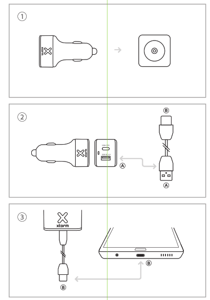 xtorm AU203 Mobile Device Charger