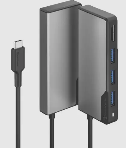 ALOGIC-UCFUHD-SGR-Fusion-Core-USB-C-5 in-1-Hub-product-image