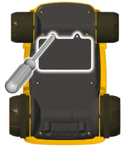 Fisher-Price GYM22 HGP31 -Battery Installation